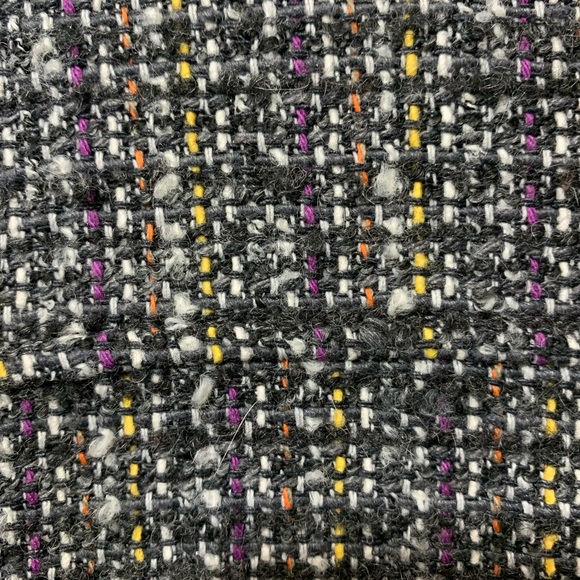 GAP MULTI-COLORED TWEED WOOL BLEND LS FULL BUTTON FRONT BLAZER JACKET SIZE SMALL - Picture 8 of 16